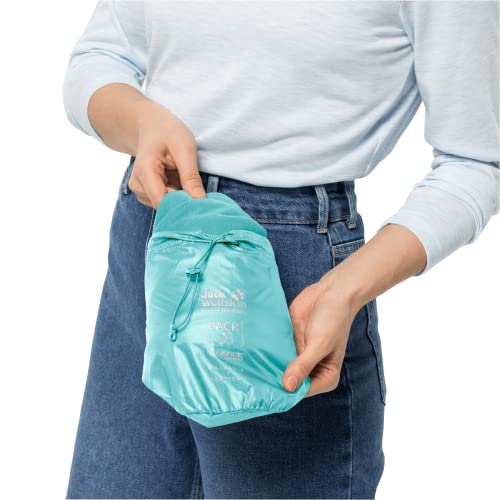 Jack Wolfskin Camada intermediária feminina padrão JWP W, hortelã, G