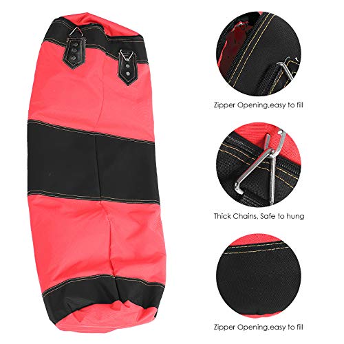 Fsskgxx Sacco da Boxe Pesante da Boxe, Catena