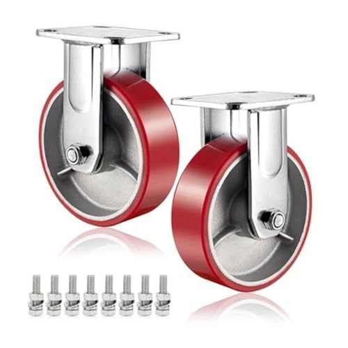 Ruedas Industriales De 2 Uds., Rotación De 360 , Placa De Poliuretano, Muebles Con Ruedas, Rueda De Transporte For Banco De Trabajo Diy Color : Ruedas Industriales De 2 Uds., Rotación De 360 , Placa De Poliuretano, Muebles Con Ruedas, Rueda De Transporte For Banco De Trabajo Diy Color :