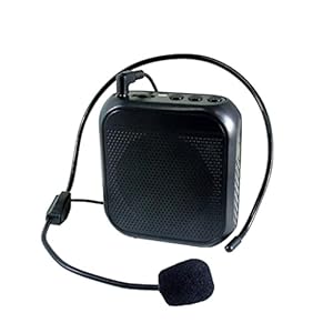 WDBBY Draagbare Wired Microphone Voice Speaker Lesgeven Lecture Tour Guide Training Luidspreker (Color : As shown, Size…