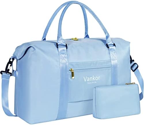 Amazon.com: Large Duffle Bag for Travel Waterproof 21 Inch, Vankor Gym ...
