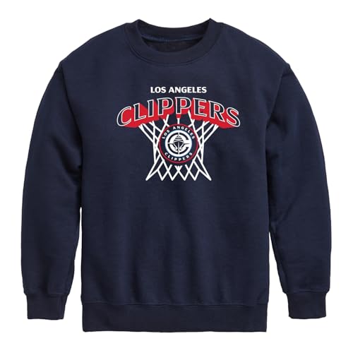 Sudadera NBA suave de felpa con cuello redondo para niños activos