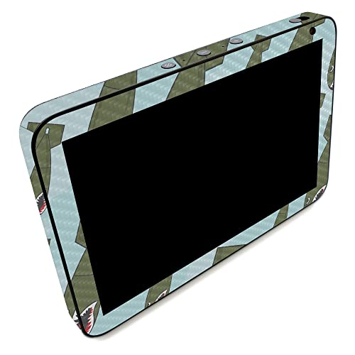 Image of MightySkins Carbon Fiber Skin Compatible with Amazon Echo Show 8 (Gen 2) - Bombs Away | Protective, Durable Textured Carbon Fiber Finish | Easy to Apply | Made in The USA