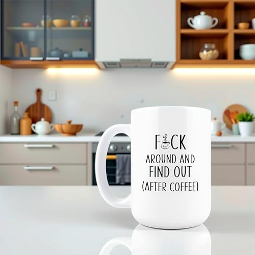 Taza de cerámica Hogg FAFO de 15 oz miniatura 6