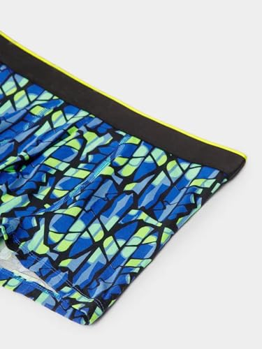Image of Bummer Printed Micro Modal Trunks Underwear for Men - Ultra Soft & Breathable, 3 Times Softer Than Cotton, Anti-Bacterial, Stretchable for Ultimate Comfort & Style, Pack of 1 (A Shark Tank Product)