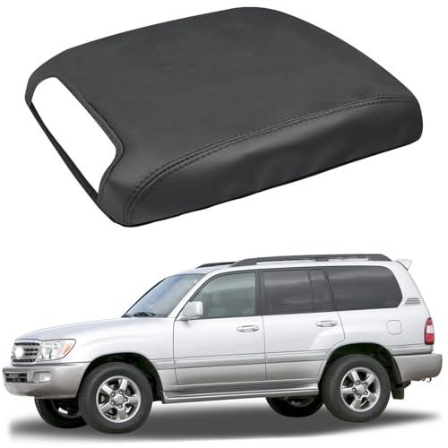 Bilisin Center Console Cover Compatible with Toyota Land Cruiser 2007-2014 Accessories Waterproof Middle Console Lid Cover PU Leather Armrest Box Cover Protector by Bilisin - Used condition - US$18.36