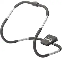 WCT Fitness Aparelho Abdominal Contador, Equipamento de Ginástica, Treino Funcional, Academia Em Casa, Exercícios Abdominais, Cor Preto