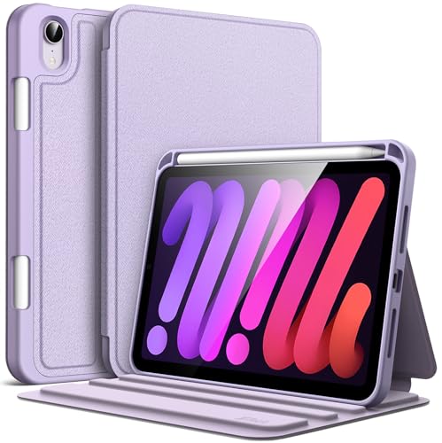 Image of JETech Folio Case for iPad mini A17 Pro /6th Gen (2024 /2021), Purple