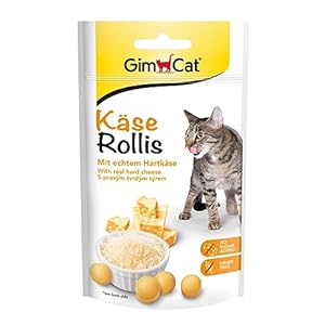 GimCat Käse Rollis Przysmaki z Serem 8 szt.