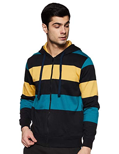 Amazon Brand – Symbol Men’s Cotton Blend Hooded Neck Hoodies