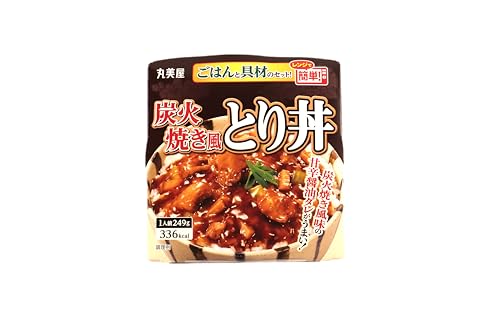 丸美屋 炭火焼風とり丼 6食 炭火焼 鶏肉 甘辛 醤油 ごはん 焼き鳥 やきとり 焼鳥 ごはん付き おかず 簡単 おうちごはん レンジ レトルト 保存食 常備食 備蓄 一人暮らし 簡単 マルヤマ鈴木 新潟県 新発田市 maruyama029