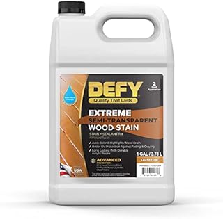 Defy Extreme Wood Stain 1-Gallon (Cedar Tone)