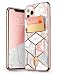 i-Blason Cosmo Wallet Slim Designer Wallet Case for Apple iPhone 11 Pro (2019), 5.8 Inch (Marble)