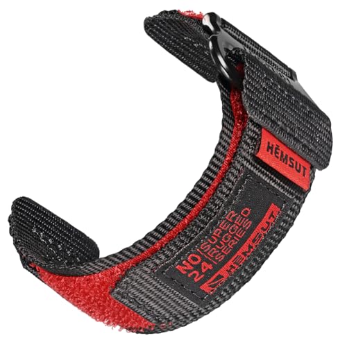 Bracelet nylon ajustable 22mm torbollo pour homme, fini les irritations de peau