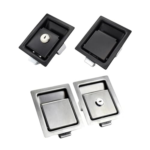 Serrure pour armoire de commutation industrielle et boîte de distribution - 2