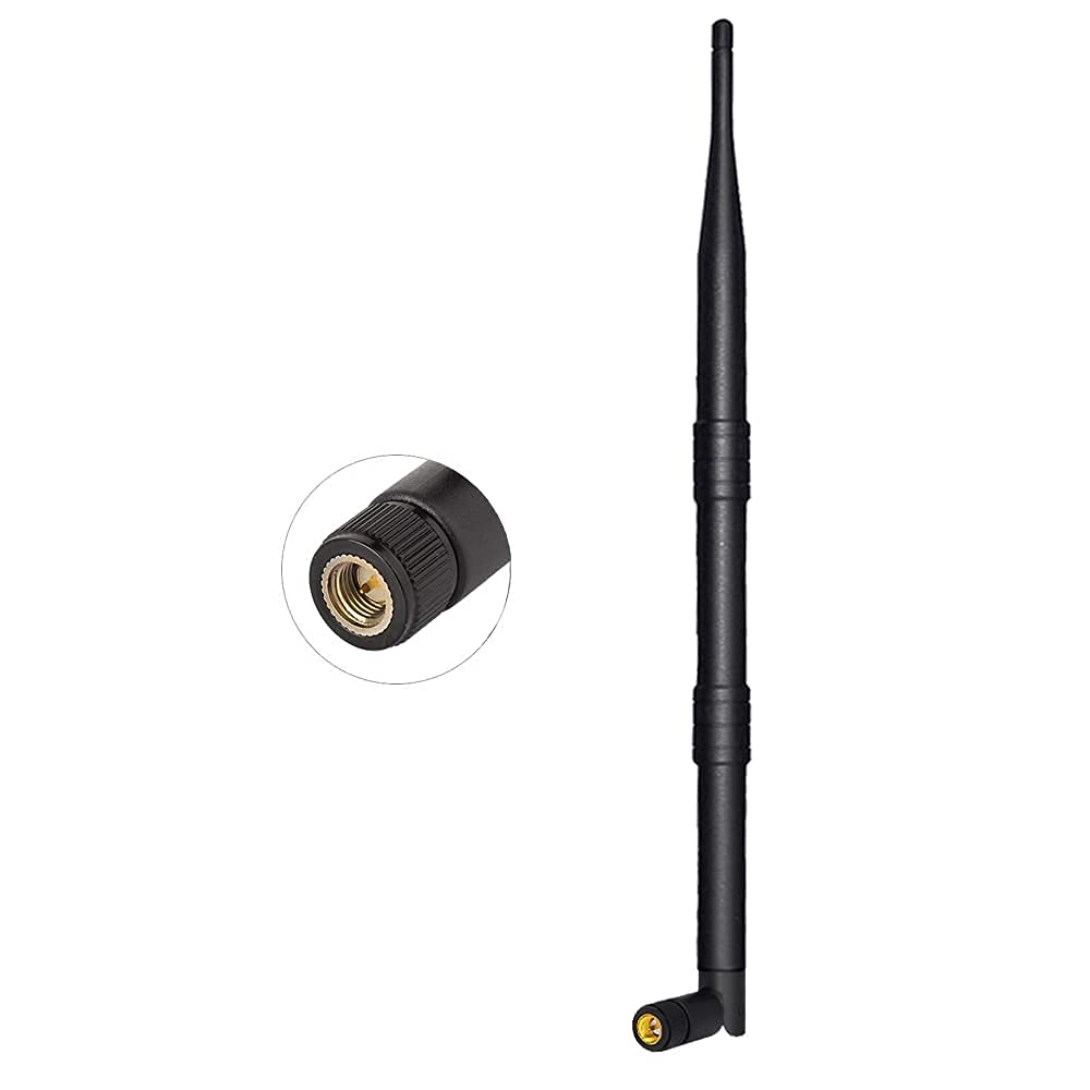 NBR 9dBi Whip Rubber Duck Omni Antenna - SMA Male Plug Connector for Modem CCTV Camera, Computer- 1 Pc.-image-44