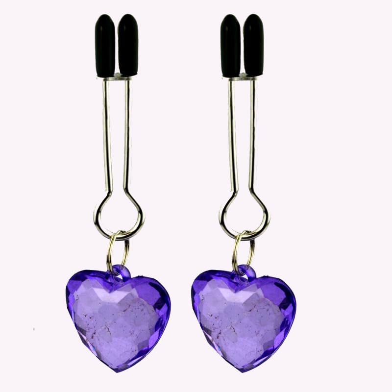 Metal Nipple Clamps Non-Piercing Metal Nipple Clamps On Nipple Rings Nipple Rings