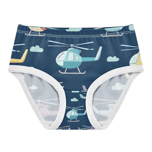 Colorful Helicopters Toddler Girls's Underwear 2T 202c1211