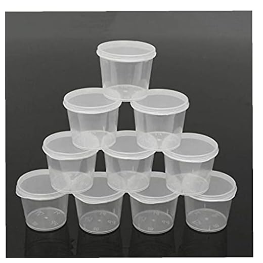 30 st Slime behållare, 35 ml genomskinliga plastsåspannor med lock förvaringsbehållare för slime lim kryddpärlor leksaker