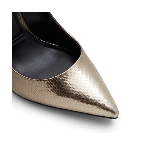 ALDO Women's Lala Pump, Black/Gold Multi, 7