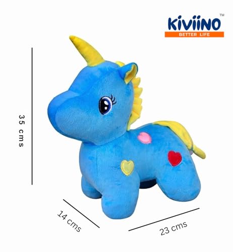Image of Unicorn Magic Plush Soft Toy 35cm | Super Soft Stuffed Animal for Kids | Animal Soft Toy Cuddle Companion | Perfect Birthday & Baby Gift for Girls & Boys