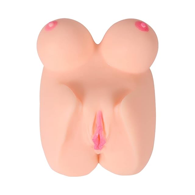 Lifelike Sex Doll Male Masturbator - Jaspik 3-in-1 Female Torso Love Doll with Big Boobs Tight Vaginal Anal