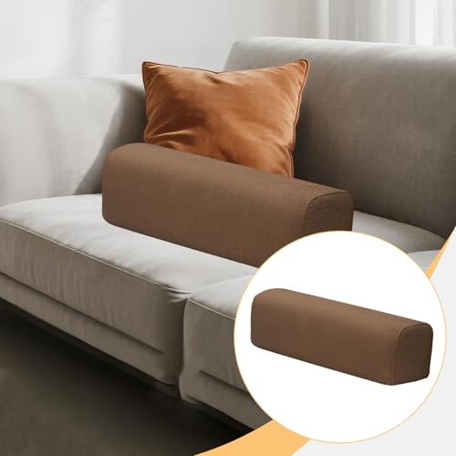 Coussin d'accoudoir rectangulaire déhoussable et lavable - 7