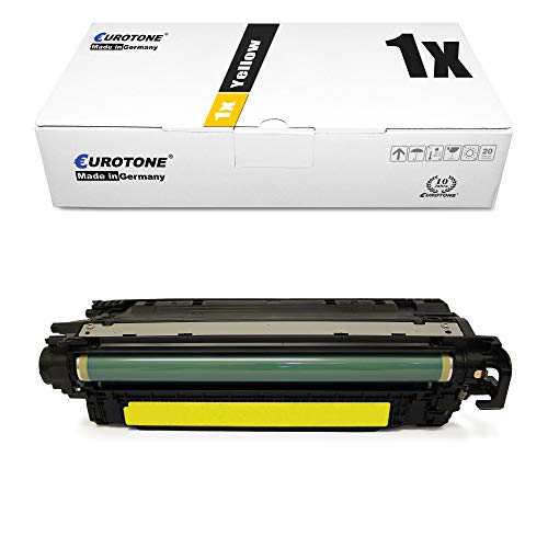 Toner Jaune CF032A 646A Eurotone pour HP Color LaserJet Enterprise CM4540