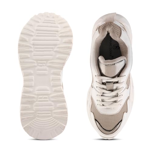Image of Centrino Women's Sneakers |Strong Grip,Thick Laces,Cushioned Insoles | Lightweight Cool Colour Design & Stylish Look for Casual Wear,Travel,College & Everyday Use Outfits for Woman /Girls /Ladies(9346)