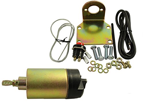 Poignée de porte rasée solénoïde GOWE 35 lbs kit boutons-pression