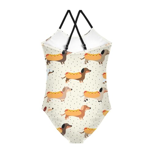 Image of Ollabaky Girls One Piece Swimsuit Bathing Suit Beachwear