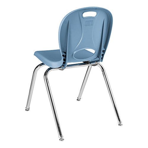 Image of Learniture Structure Series School Chair, 18 inch Seat Height, Blue LNT-118-CSW-SB (Pack of 4)