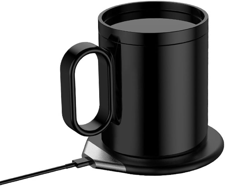 Warmer Coffee Cup Heater Electric Milk Tea Cup Warmer Heater Coaster for Home Office Desk Heater (Color : E, Size : 11CM)