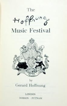 Hardcover The Hoffnung music festival Book