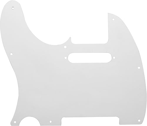 Miniatura 28 de SAPHUE TL Pickguard - Agujero de recogida de bobina individual de 3 capas, agujero de 8 tornillos, placa de rascar para guitarras eléctricas