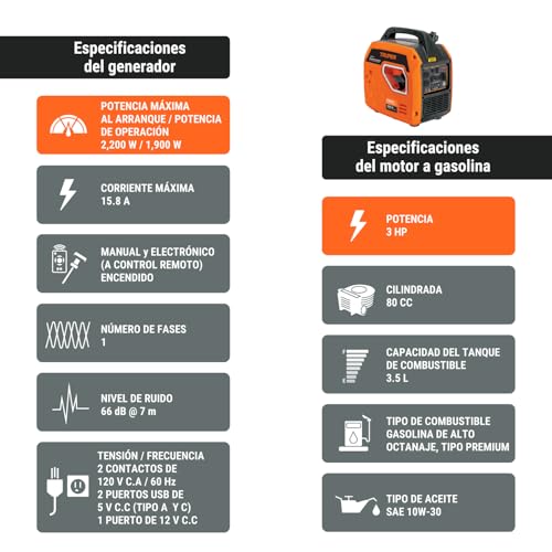 Generador de luz Truper 5 Imagen adicional