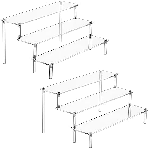 Amazon.com: Acrylic Shelf Riser, Display, Full size for Detolf, Fits 20 ...