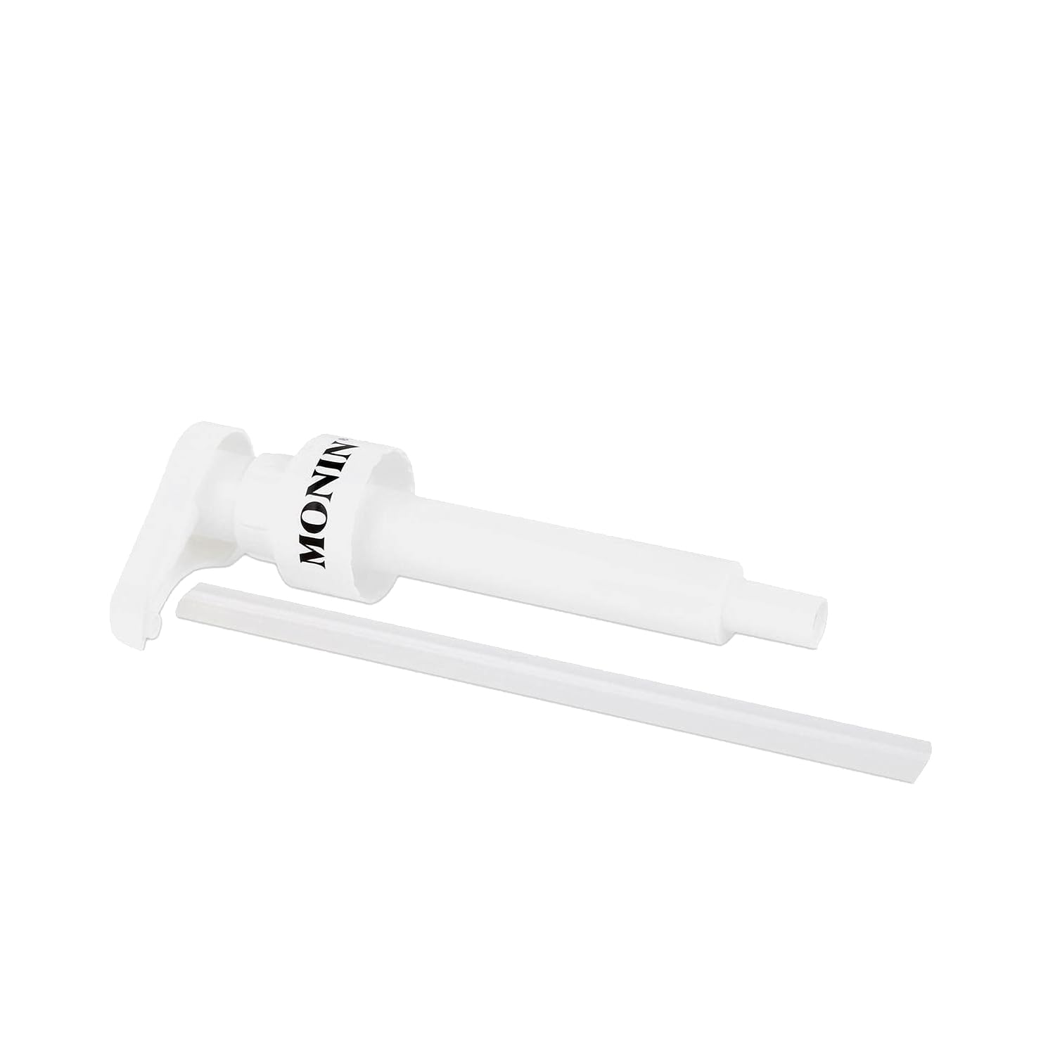 Siruppumpe für Monin Sirup 0,7 Liter Glas Flasche Dosierpumpe für 5 ml + 1 gratis ZZ-Clan Reinigungsbürste passend für das Steigrohr der Pumpe
