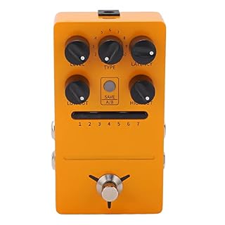 Pédale d’effet de guitare, pédale d’effet simple stéréo en métal avec autocollant pour l’enregistrement - Les Beatles, Paul McCartney, John Lennon, RIngo Starr, George Harrison