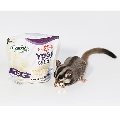 Exotic Nutrition EN3989 Yogu Drops (14 Oz.) - All Natural Healthy Yogurt Treat - For Sugar Gliders, Prairie Dogs, Monkeys, Squirrels, Guinea Pigs, Rabbits, Chinchillas, Rats, Marmosets, Degus & Other Small Pets thumb #5