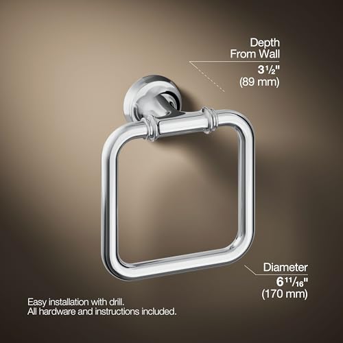KOHLER BELLERA® TOWEL RING by Kohler - Used condition - Image 4