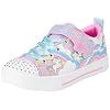 Skechers Girls Heart Lights-Rainbow Lux Sneaker