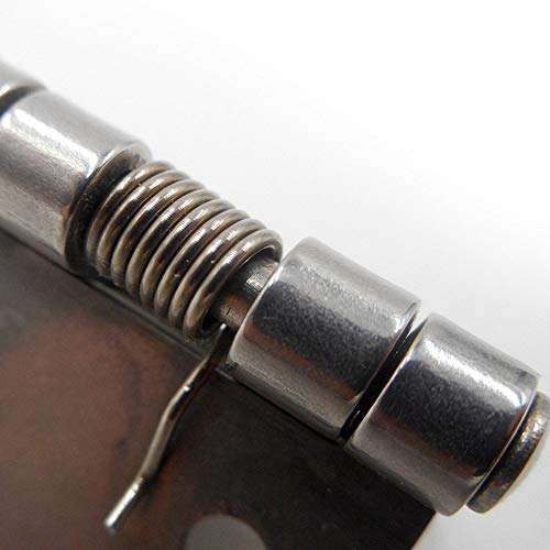 Rzdeal 10Pcs Small Spring Iron Hinges Push And Pull Two-Way Hardwares For Furniture Case Box(Diy) #TOP4