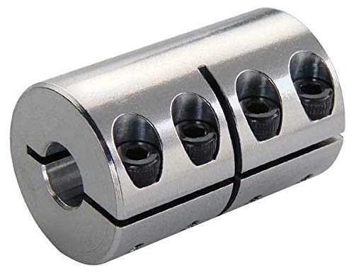 Coupling, One Piece, Bore Dia 3/8 X 1/4 in