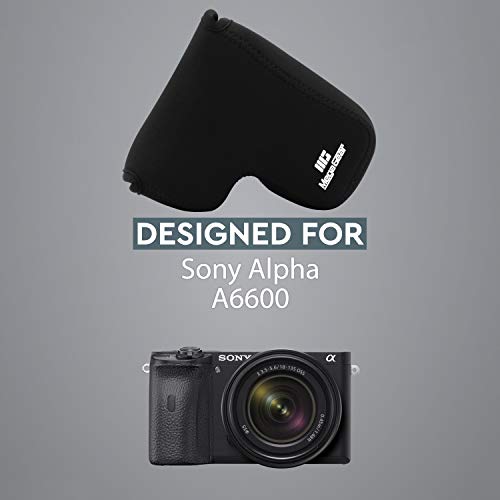 Funda para cámara MegaGear neopreno compatible Sony Alpha A6600 miniatura 5