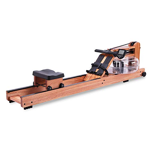 BATTIFE Water Rowing Machine with Monitor for Home Gyms Fitness Indoor Use, Red Walnut Wood BATTIFE Water Rowing Machine with Monitor for Home Gyms Fitness Indoor Use, Red Walnut Wood