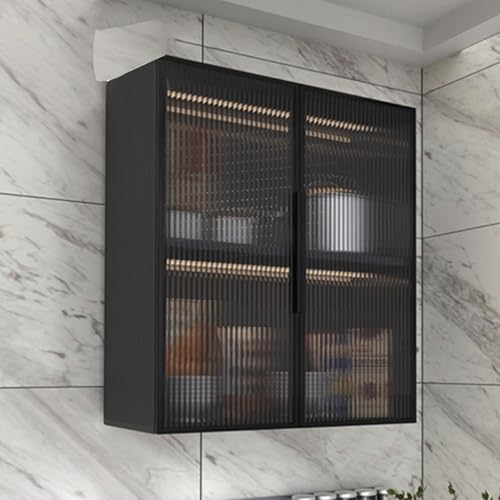 Armoire murale de cuisine anti-poussière pour ranger vos cosmétiques et épices sans encombre