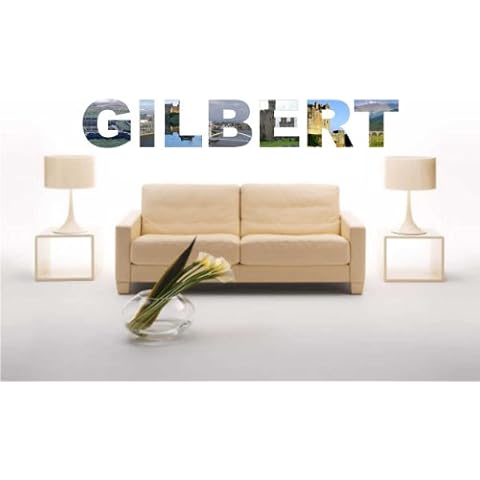 Sticker mural Ville Nom Gilbert INDIGOS UG Cover