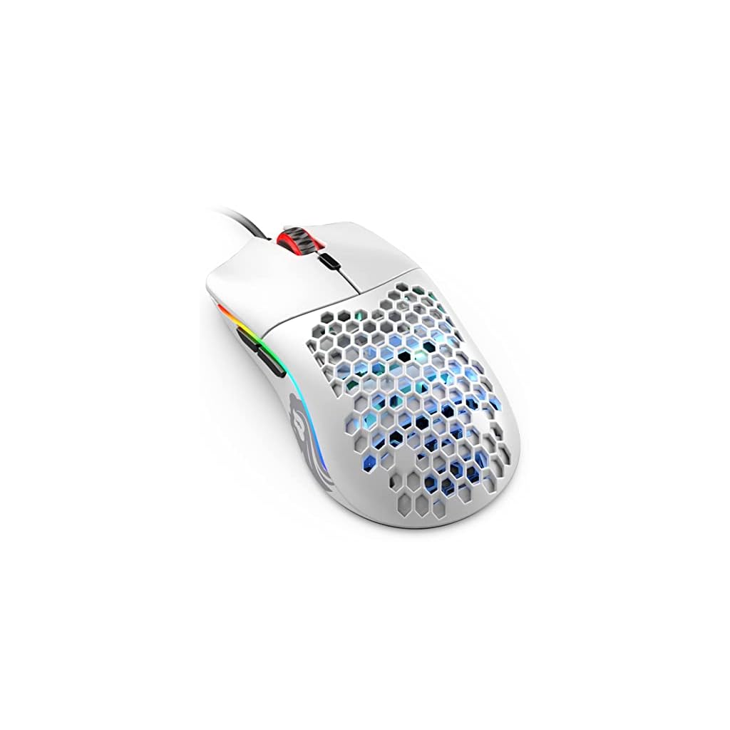 Glorious-Gaming-Mouse-Model-O-Matte-White-67-g-Superlight-Honeycomb-USB-Gaming-Mouse