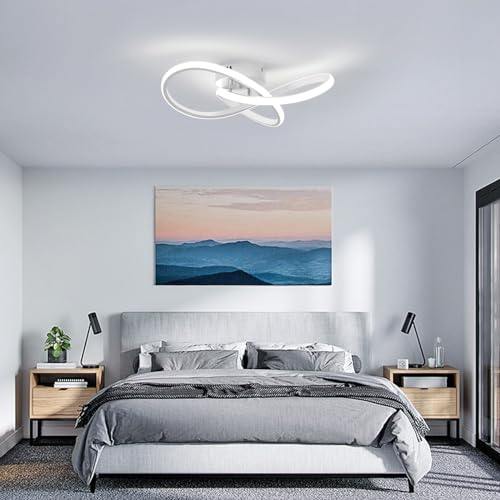 Seamoon Plafoniera LED Soffitto Dimmerabile, 36W